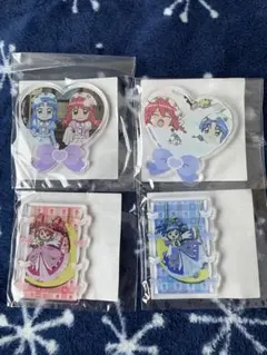 ふしぎ星のふたご姫 缶バッジ アクキー ファイン レイン ふたご姫 楽