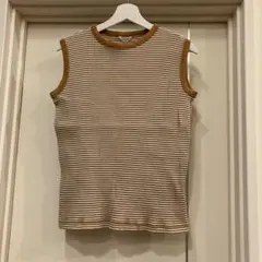 AMERICAN HOLIC ノースリーブ ボーダー Lサイズ