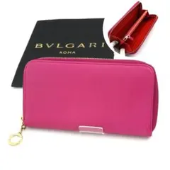 ✨新品未使用✨ BVLGARI 長財布 クラシコ ロゴマニア サークルロゴ