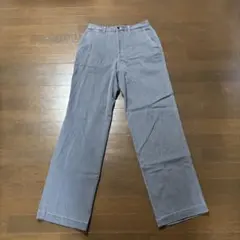 【美品】HARRY ROSEN ハリーローゼン／チノパン　綿パン　グレー　32