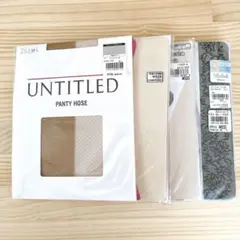 ストッキング4点セット　ベージュ、黒　M〜L  新品未使用