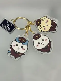 ちいかわ 阪急電車な3連アクリルキーホルダー