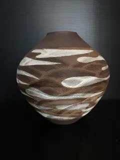 昭和レトロな花瓶　新品未使用　年代物