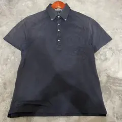 【R1203】PS Paul Smith 半袖ポロシャツ サイズM ネイビーのサムネイル