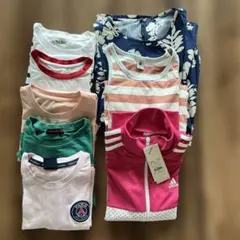 女の子　Ｔシャツ、ワンピース　セット　130㎝〜150㎝