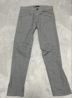 marco様オークリーOakley グレー チェック柄 ロゴ刺繍　複数ポケット