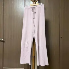 GRL 春服 ニットリブパンツ 伸縮あり