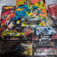 ホットウィール X-MEN 5台セット