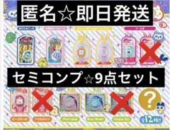 ほ*き様 おかしなたまごボーロっち3 セミコン　9点セット