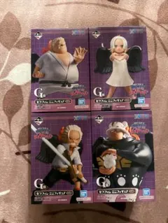 ワンピース一番くじ G賞 セラフィム ミニフィギュア 全種セット