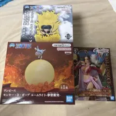 ワンピース モンキー・D・ガープ　ハンコック ゾロ　フィギュア　セット