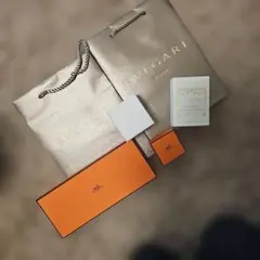 BVLGARIショッパー BOUCHERON & HERMES mini Box