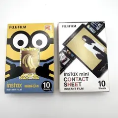 【期限切れ】instax mini フィルム チェキ用　2箱