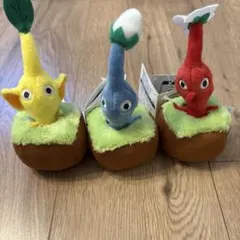 ピクミン ぬいぐるみセット キーチェーン付き