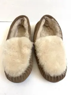 EMU エミュー ファーモカシンシューズ ムートン US8(23.5cm)相当