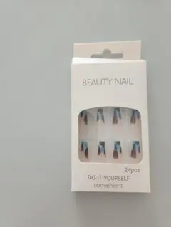 ネイルチップ ネイル つけ爪 大人 かわいい チョコレートnail アクセ