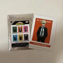 ヒロアカ　ステッカー　グリニッシュコスチュームver. 　爆豪勝己