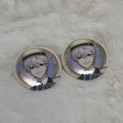 【にじさんじ】にじさんじビスケット 葛葉 缶バッジ 2個セット【即購入〇】