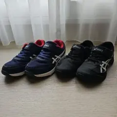 ASICS スニーカー LAZERBEAM 21.5cm 2足セット