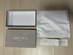 JIMMY CHOO 長財布 クロコ型押し ネイビーのサムネイル