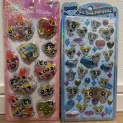 パワーパフガールズ バブルス うるちゅるポップシール　スパンコールパーティ