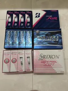 新品未開封ゴルフボール 3種BRIDGESTONE DUNLOP SRIXON