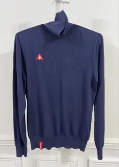 le coq sportif タートルネックシャツ Lサイズ ネイビー