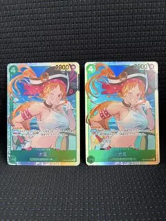 ワンピース カードゲーム ナミ SR 2枚セット
