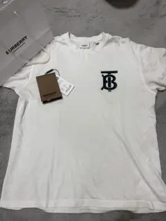 【タグ付】BURBERRY/バーバリー トーマスベア半袖白Tシャツ2Y92㎝ Burberry Boy's Cedar Thomas Bear Graphic-Print T-Shirt, Size 4-14