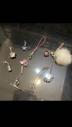 ディズニー　ピーターパン　ストラップチャームセット