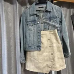 INGNI デニムジャケット・CECIL McBEE スカート