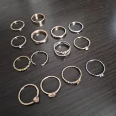 リング 指輪 3点から購入可1つ100円 全てまとめ買い1300円