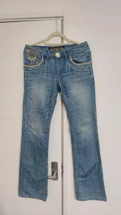 【美品】RED PEPPER ブーツカットデニム ライトブルー