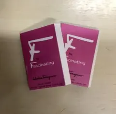 新品未使用２個　フェラガモ エフフォーファシネイティング オードトワレ1.5ml