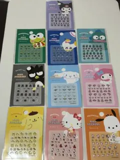 ネイルシール　サンリオ　10点セット