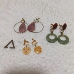 イヤリング イヤーカフ　 4点セット
