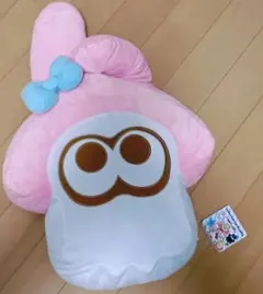 スプラトゥーン2 ×サンリオキャラクター ズ　マイメロ　イカクッションSJ 2026年最新】スプラトゥーン2 ぬいぐるみ サンリオの人気アイテム