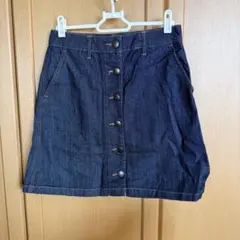 LOWRYS FARM ダークデニム ミニスカートのサムネイル