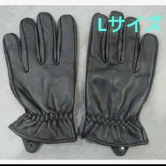 MFG254 ブラック Lサイズ レザーグローブ