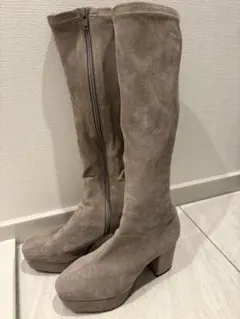 エスペランサ スエードロングブーツ