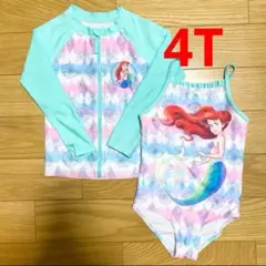 ディズニー　プリンセス　アリエル　水着　4T