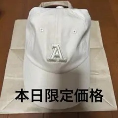 本日限定　adidas キャップ　アイボリー　フリー　新品未使用