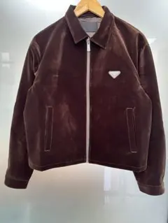 PRADA プラダ 新品同様 ブラウン ベルベット ジャンパー PRADA プラダ 新品同様 ブラウン ベルベット ジャンパー - メルカリ