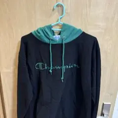 Champion フード付きパーカー S