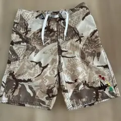 VOLCOM キッズ サーフパンツ 水着 迷彩柄