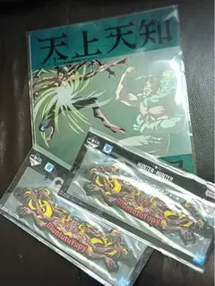 ハンターハンター 一番くじ ナックル ユピー H賞 クリアファイル、G賞 ラバー