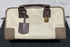 美品☆ロエベ アマソナ28 トリコロール