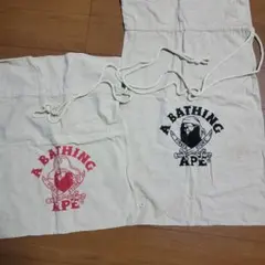 A BATHING APE　アベイシングエイプ　パイレーツ　バッグ2枚セットのサムネイル