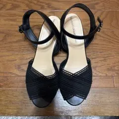 tsumori chisato WALK サンダル ブラックのサムネイル