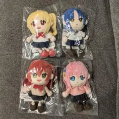 【新品未使用】ぼっち・ざ・ろっく! ぱぺっとちゃーむ 4種コンプリート　４個 再販】結束バンド ぱぺっとちゃーむ（全4種）